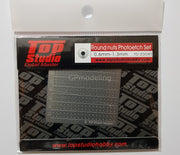 Top Studio Round Nuts Photoetch set 0.6mm - 1.3mm - TD23041-gpmodeling