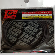 Top Studio Shrink Tube 2.0mm 2mt (black) - TD23046-gpmodeling