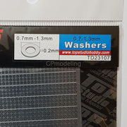 Top Studio Washers 0.7-1.3mm 1/20 - 1/24 - TD23107-gpmodeling
