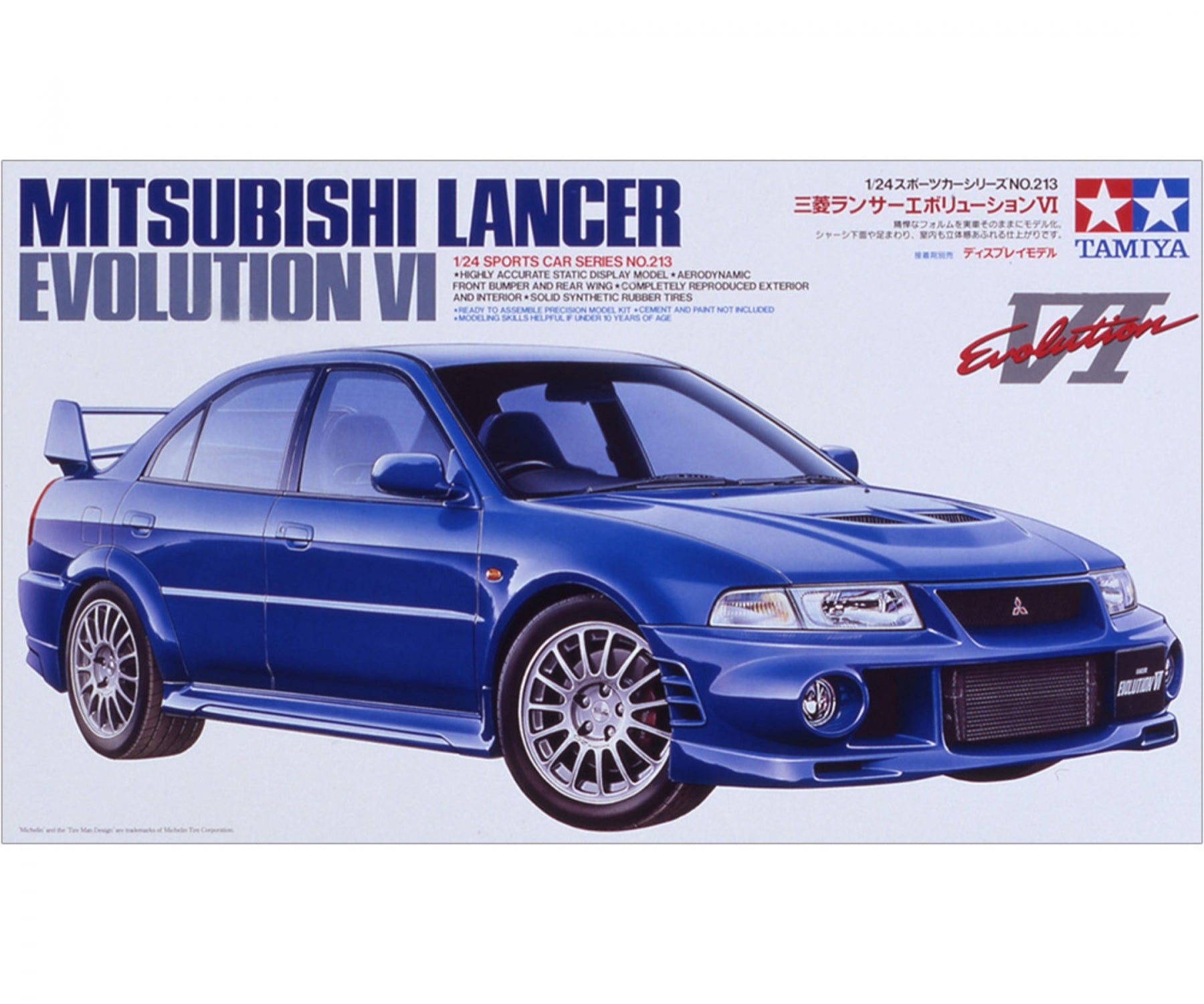 Tamiya Mitsubishi Lancer Evolution VI kit 1:24 - GPmodeling