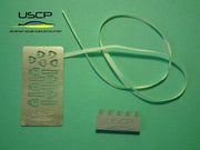 USCP Road car Seatbelts PE set kit 1/24 - black/beige-gpmodeling