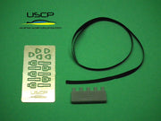 USCP Road car Seatbelts PE set kit 1/24 - black/beige-gpmodeling