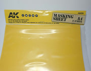 AK INTERACTIVE AK8210 MASKING SHEET A4 GP-AK8210