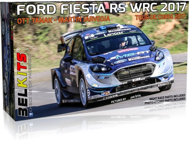 BELKITS 1/24 FORD FIESTA RS WRC 2017