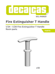 DECALCAS Fire Cable T Handle 1/24 scale