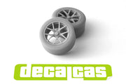 DECALCAS Rims and tyres set 1/24 scale - Ford GT 24 Hours Le Mans 2017 1/24 scale