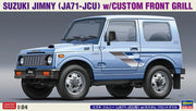 Hasegawa Suzuki Jimmy (JA71-JCU) with Custom Front Grill 1/24 - 20509