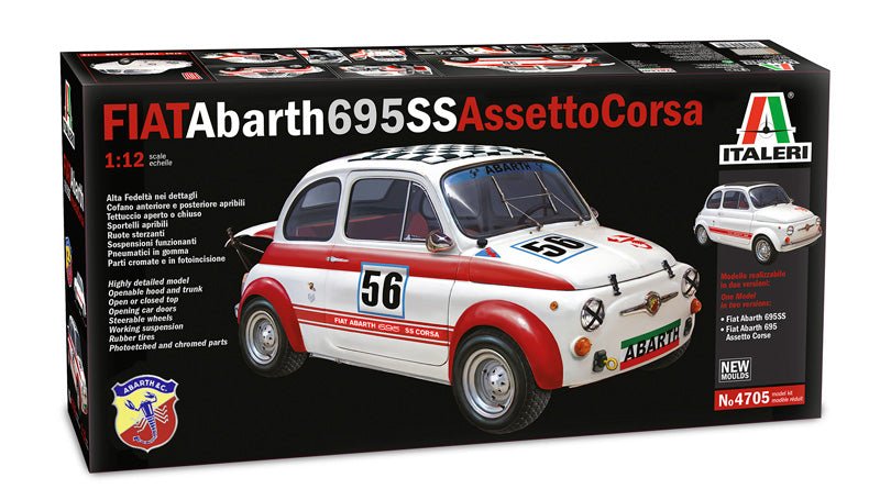 最初の 1/12 イタレリ FIAT ITALERI アバルト フィアット Corsa