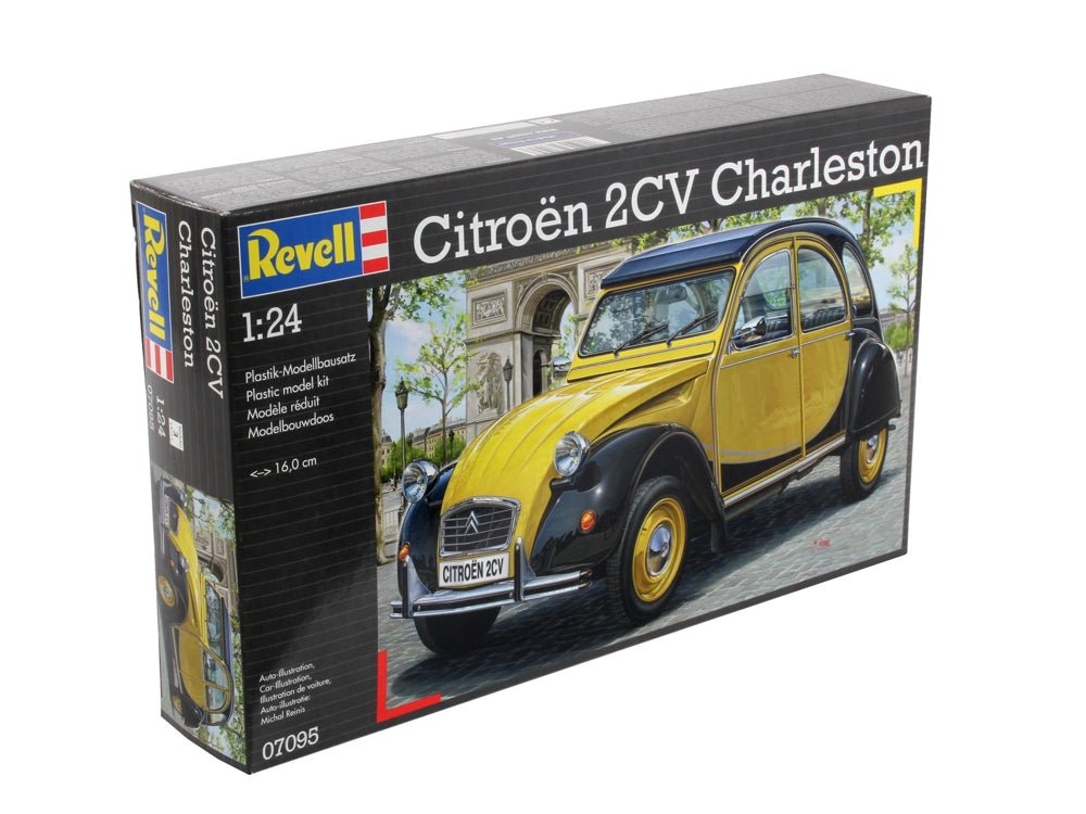 Maquette voiture : Model-Set : Citroën 2CV Charleston - Jeux et jouets  Revell - Avenue des Jeux