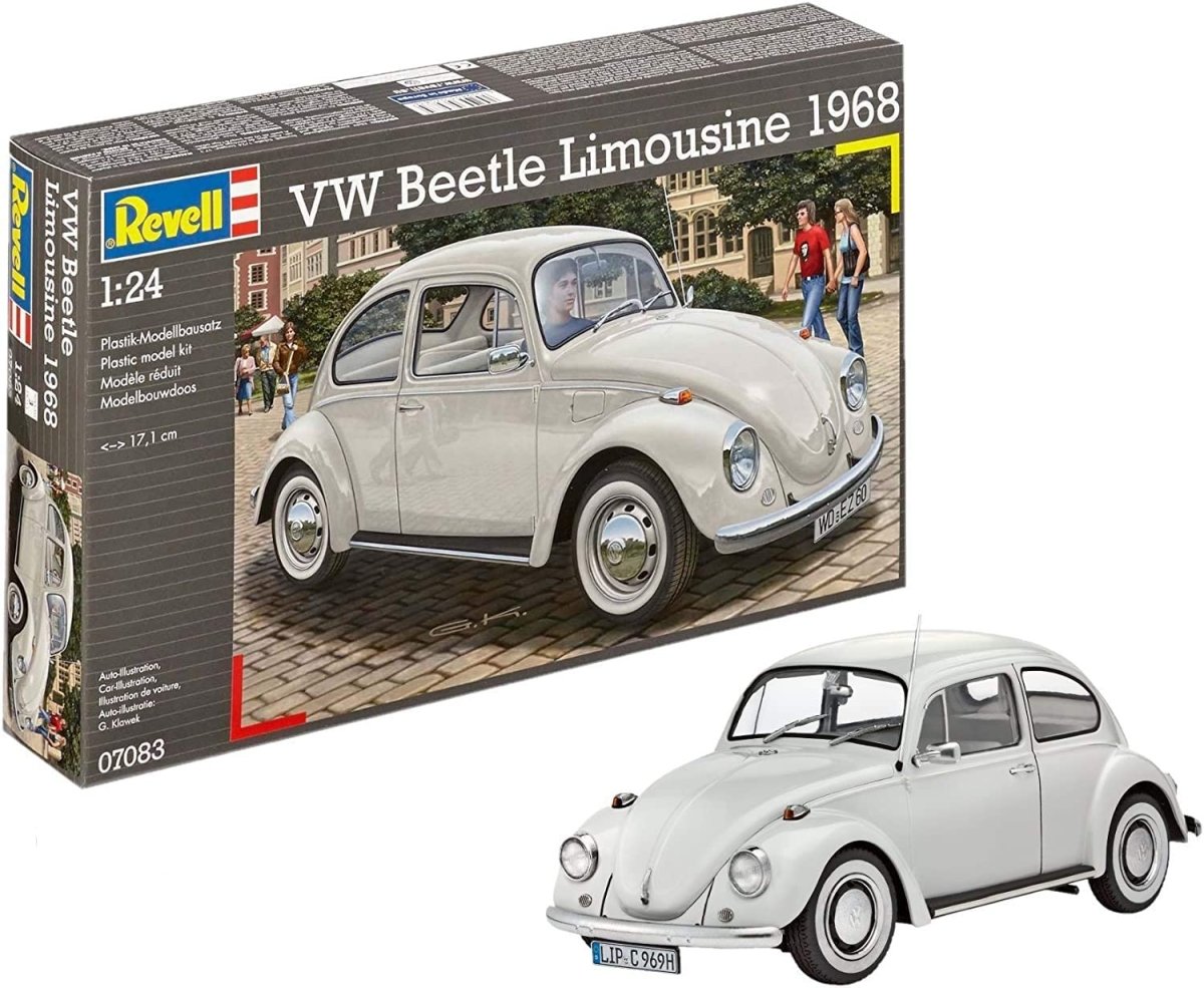Revell model car kit VW Beetle Limousine 1968 - GPmodeling