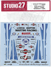 Studio27 Lancia Rally 037 Portugal Shakedown 1985-st27-dc1035-gpmodeling