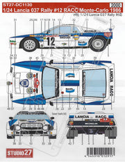 Studio27 Lancia Rally 037 #12 RACC Monte-Carlo 1986-st27-dc1130-gpmodeling