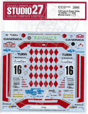 Studio27 Lancia Super Delta Deltona HF Integrale Canonica #16-st27-dc1131-gpmodeling