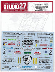Studio27 Lancia Stratos HF Jolly Club Team Sanremo Rally 1979-st27-dc564d-gpmodeling