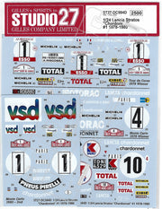 Studio27 Lancia Stratos HF "Chardonnet" #1 1978-1980-st27-dc584d-gpmodeling