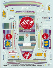 Studio27 Corolla WRC Rally di Monza 2004 #46-st27-dc732c-gpmodeling