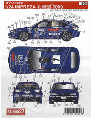 Studio27 Subaru Impreza WRX STI Rally Hokkaido 2009-st27-dc880-gpmodeling