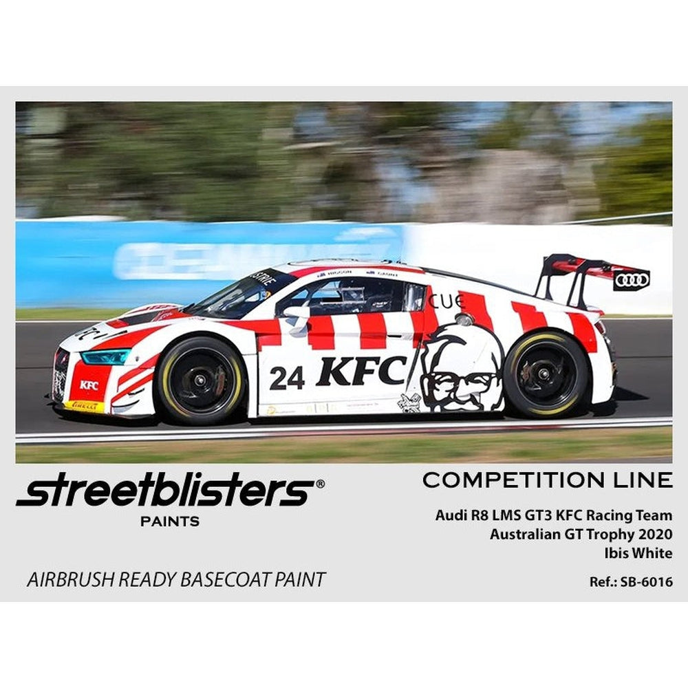 Paints Audi R8 LMS GT3 KFC'20 Ibis White - GPmodeling
