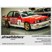STREETBLISTERS Paints - BMW M3 E30 Bastos Team Paint Set (Alpine White II & Brilliant Red) SB30-6029