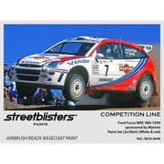 STREETBLISTERS Paints - Ford Focus WRC MKI 1999 sponsored by Martini Paint Set (White & Red) SB30-6046
