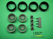 USCP Work Rezax II with stance tires 18 inch 1/24 - 24W072-gpmodeling