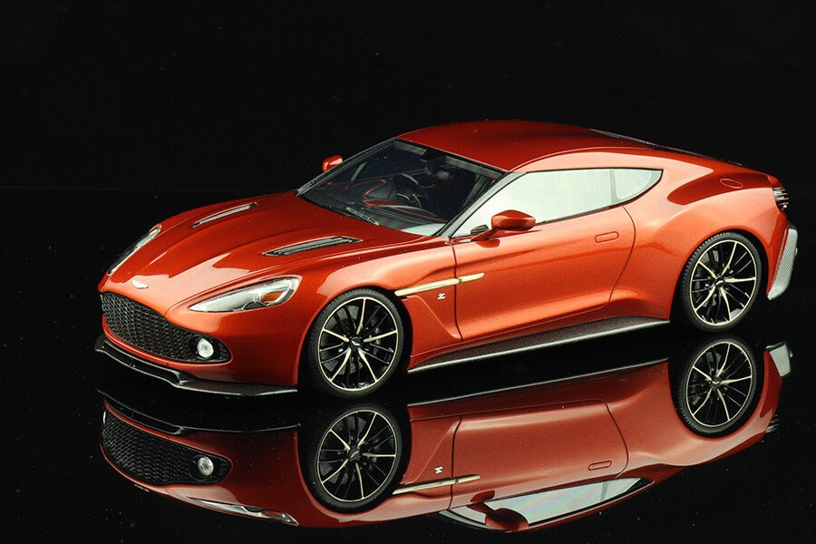 1/43 Scale Early Built Resin Kit EM01 - Aston Martin Virage Coupe - Green 1/43 Scale Early Built Resin Kit EM01 - Aston Martin Virage Coupe - Green