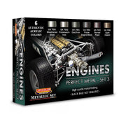 LIFECOLOR paint set for engines at | GPMODELING