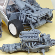 Lancia Delta S4 Engine – 1/24 Scale 3D Resin Kit - GP-S426 - gpmodelin
