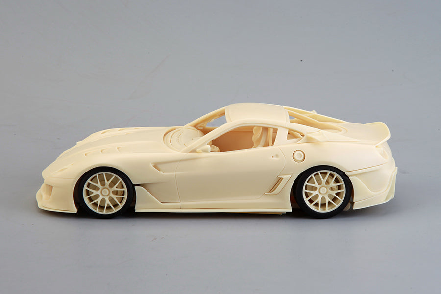 Ferrari 599XX ゴールド ホビーラジコンボディ New Alpha Model Ferrari 599XX car kit 1:24 - GPmodeling