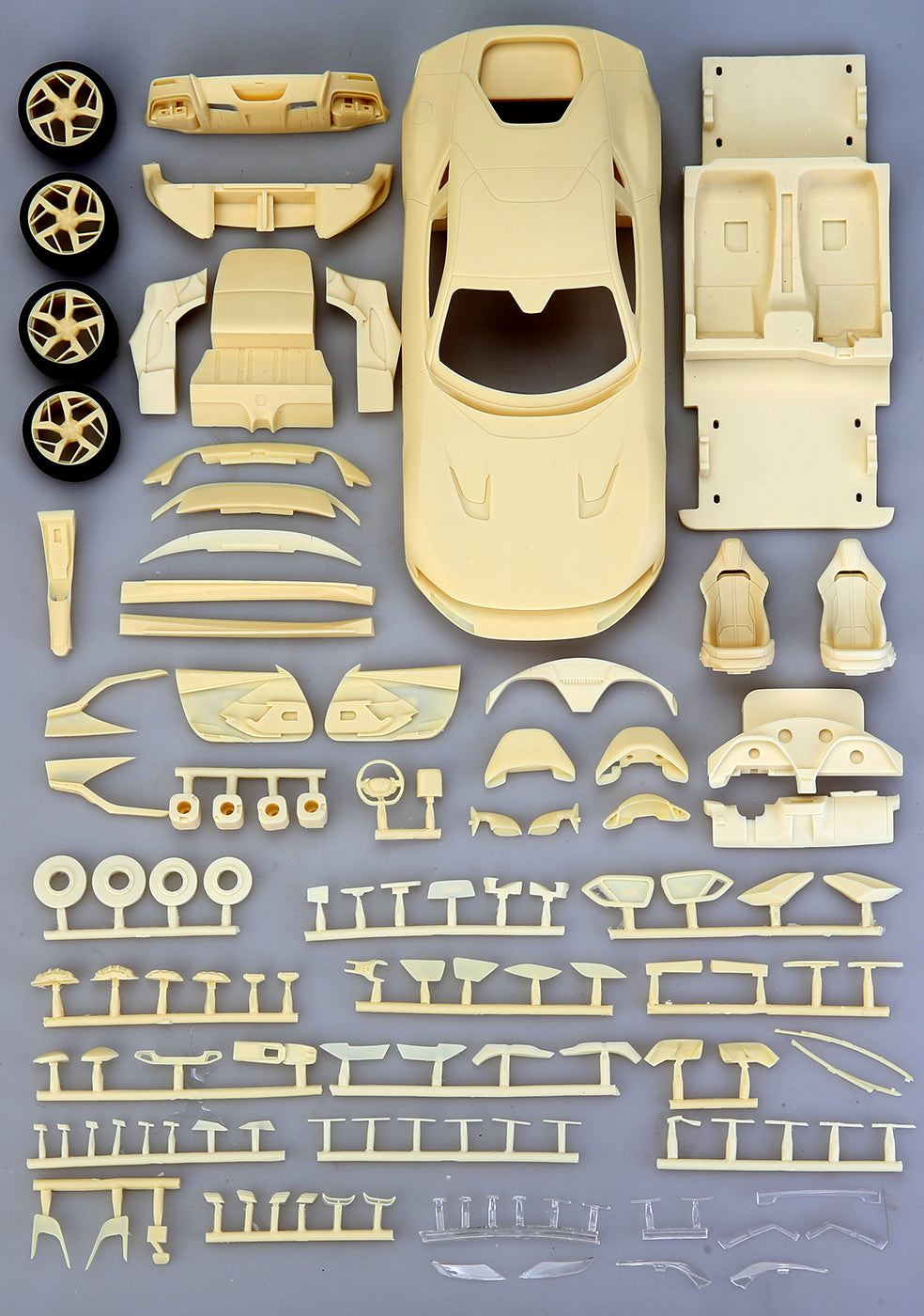 Alpha Model Ferrari car model kits scale 1/24 - GPmodeling