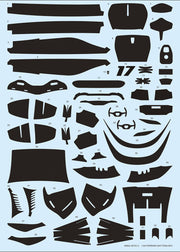 Alpha Model Ferrari Daytona SP3 (special decals)