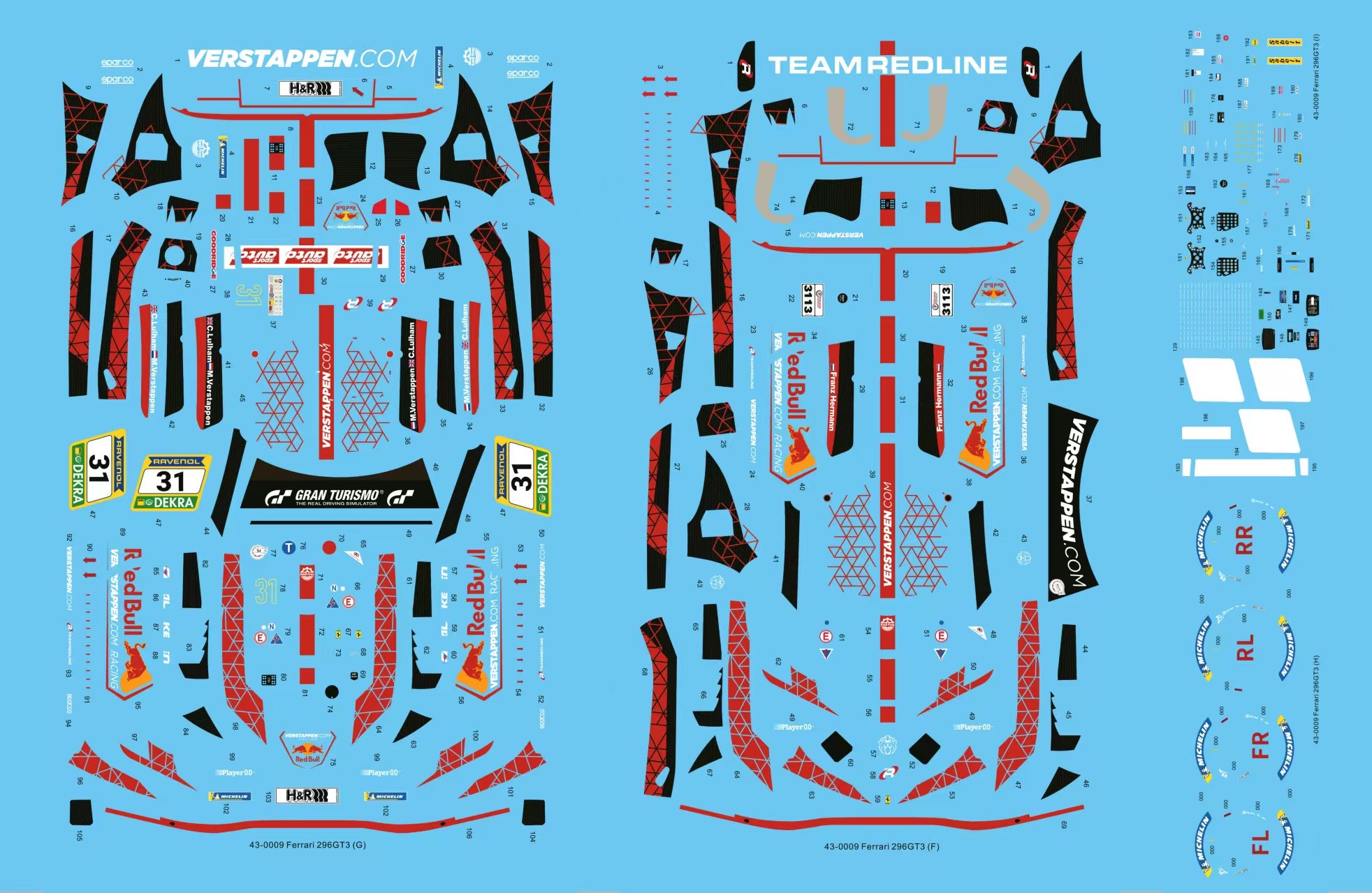 Alpha Model Ferrari 296 GT3 (A) | GPmodeling