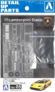 Aoshima Lamborghini Diablo GT Detail Up Parts-059005-gpmodeling