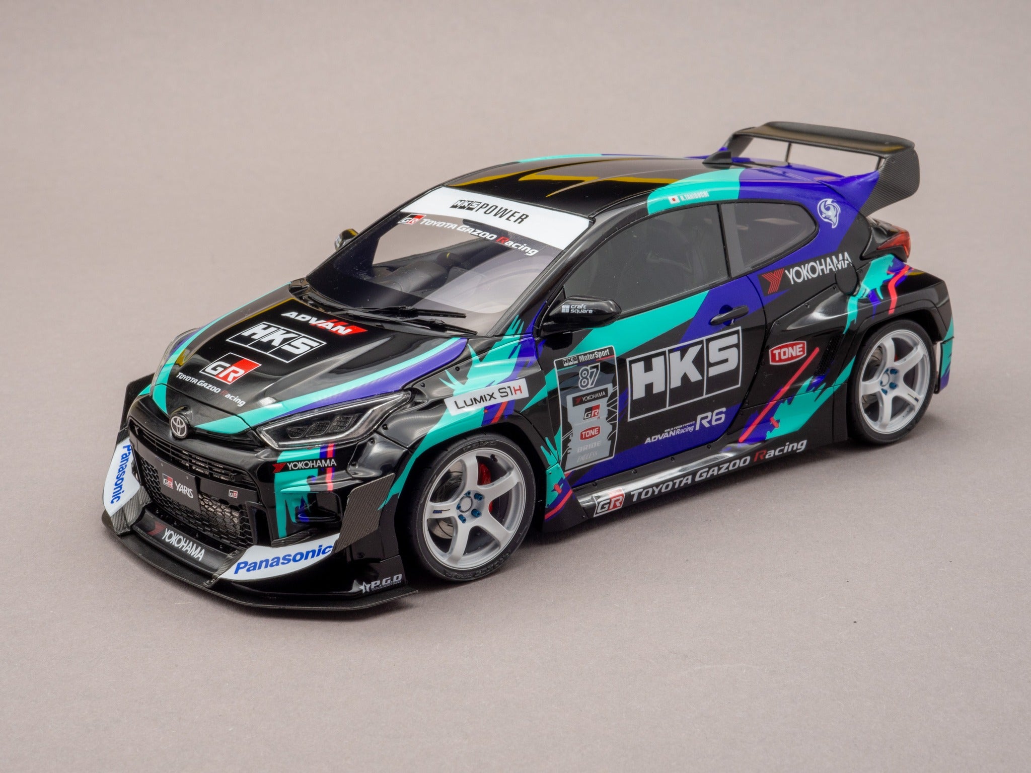 Alpha Model Toyota Rocket Bunny GR Yaris (HKS) - GPmodeling