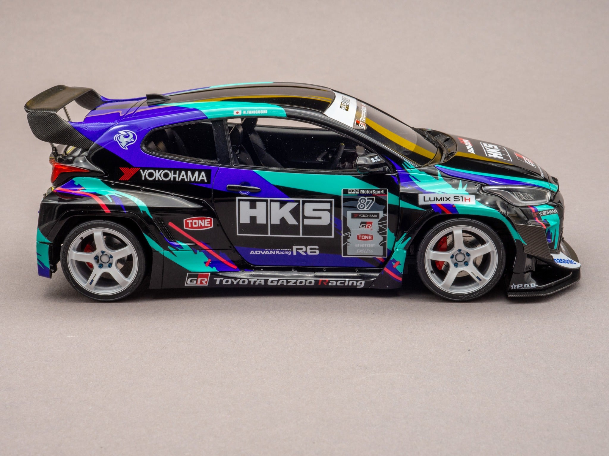 Alpha Model Toyota Rocket Bunny GR Yaris (HKS) - GPmodeling Alpha Model Toyota Rocket Bunny GR Yaris (HKS) - GPmodeling