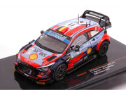 Hyundai i20 Coupe WRC was victorious at the 2019 Tour de Corse in 1:24 scale produced by BelkitsBelkits - GPmodeling
