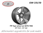 Geronimoworks TTF type wheel set 20" - 20" with Pirelli tire-GW-33LTD-gpmodeling
