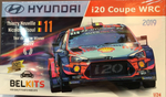 Hyundai i20 Coupe WRC was victorious at the 2019 Tour de Corse in 1:24 scale produced by BelkitsBelkits - GPmodeling