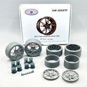 Geronimoworks VS21 type wheel set 22" - 22" with Pirelli tire-GW-20XXTP-gpmodeling