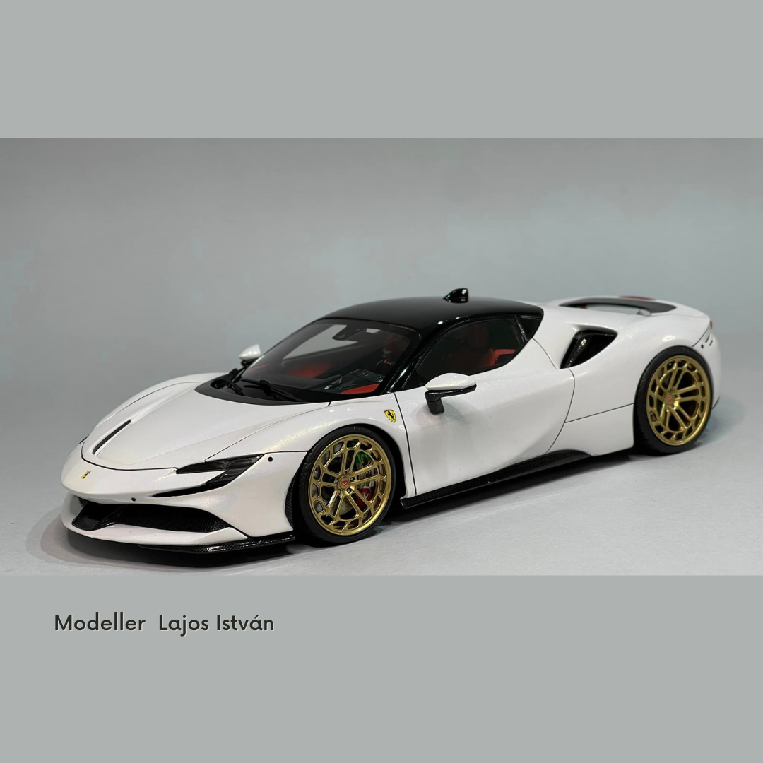 Alpha Model Ferrari SF90 Stradale 1/24 - GPmodeling Alpha Model Ferrari SF90 Stradale 1/24 - GPmodeling