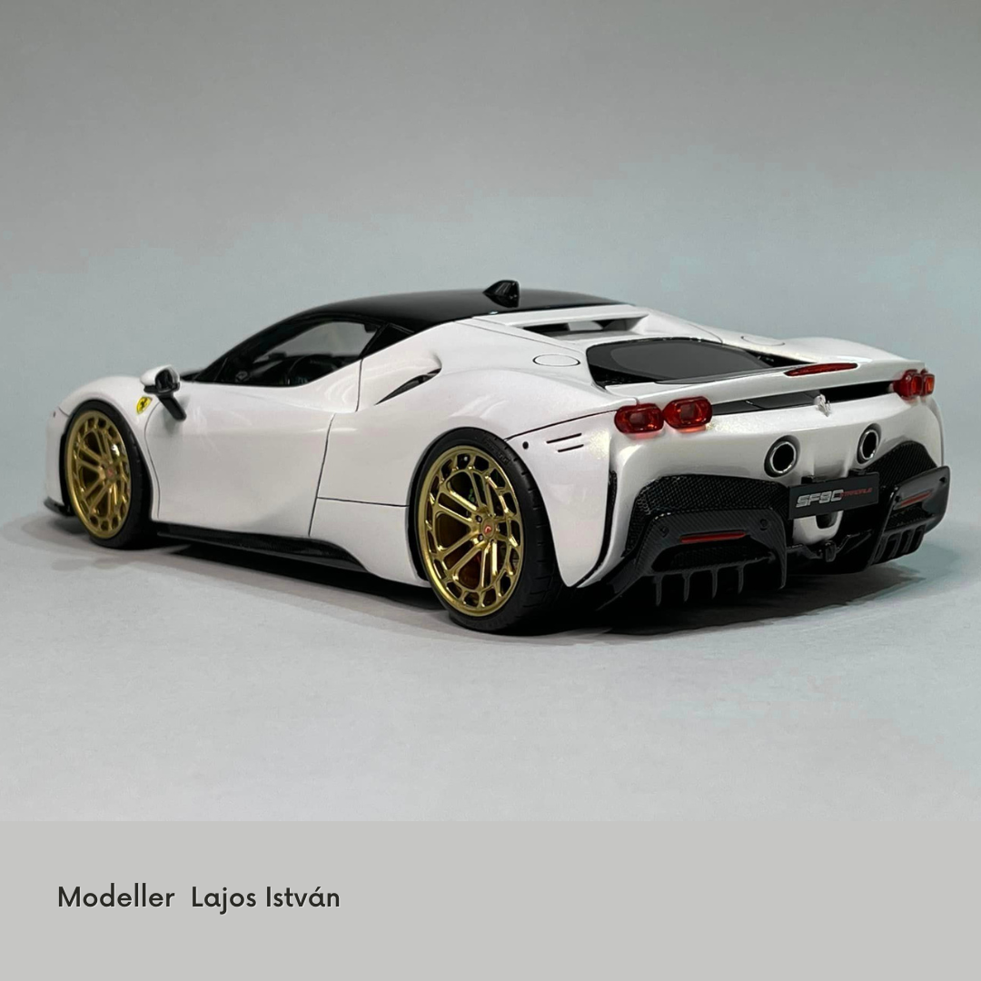 Alpha Model Ferrari SF90 Stradale 1/24 - GPmodeling Alpha Model Ferrari SF90 Stradale 1/24 - GPmodeling