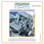 Lancia Delta S4 Engine – 1/24 Scale 3D Resin Kit - GP-S426 - gpmodeling