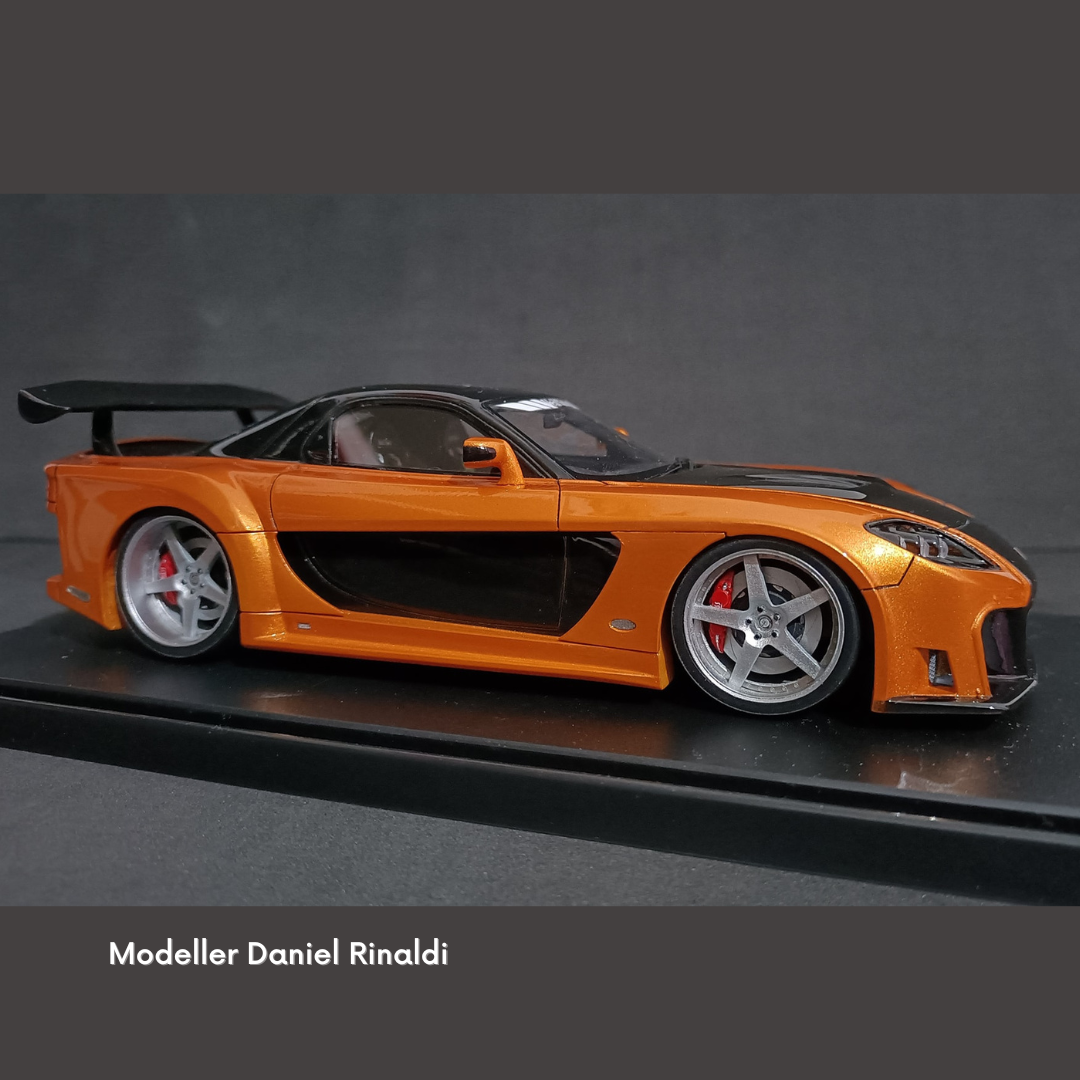 Scale Model Rx7 Alpha Model Mazda RX7 VEILSIDE 1/24 - GPmodeling
