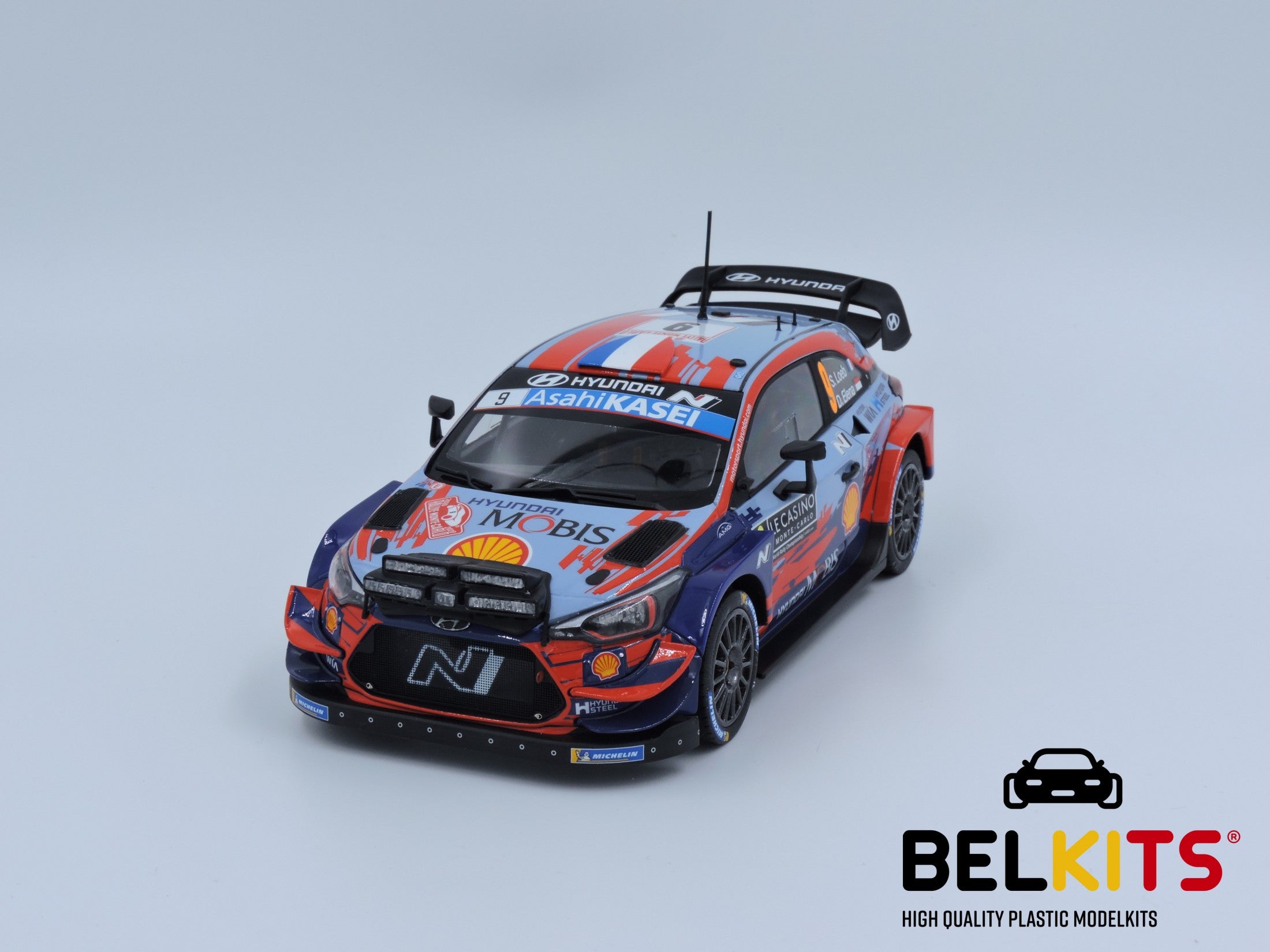BELKITS 1/24 ヒョンデ i20 WRC 2020モンテカルロ優勝車 BELKITS Hyundai i20 Coupe WRC Monte Carlo '20 | GPmodeling