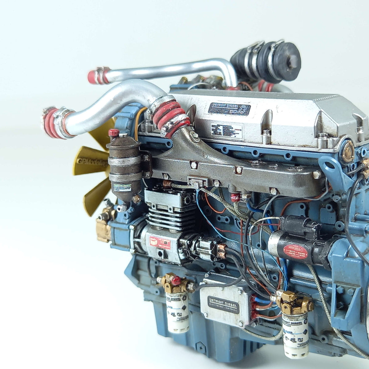 Da60 Engine GPmodeling Detroit Diesel Series 60 Engine - GPmodeling