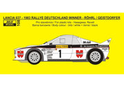 Reji Model Decals Lancia Rally 037 sponsored by Wurth #1