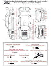 Reji Model Impreza WRC 05 Photo-etched uprade set-gpmodeling