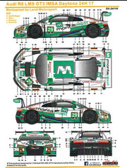 SK Decals Audi R8 LMS GT3 IMSA Daytona 24H '17 Montaplast by Land Motorsport-sk24118-gpmodeling
