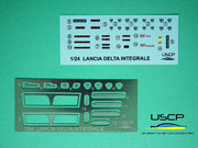 USCP Lancia Delta Integrale Front Grill Late 1:24-24A074-gpmodeling
