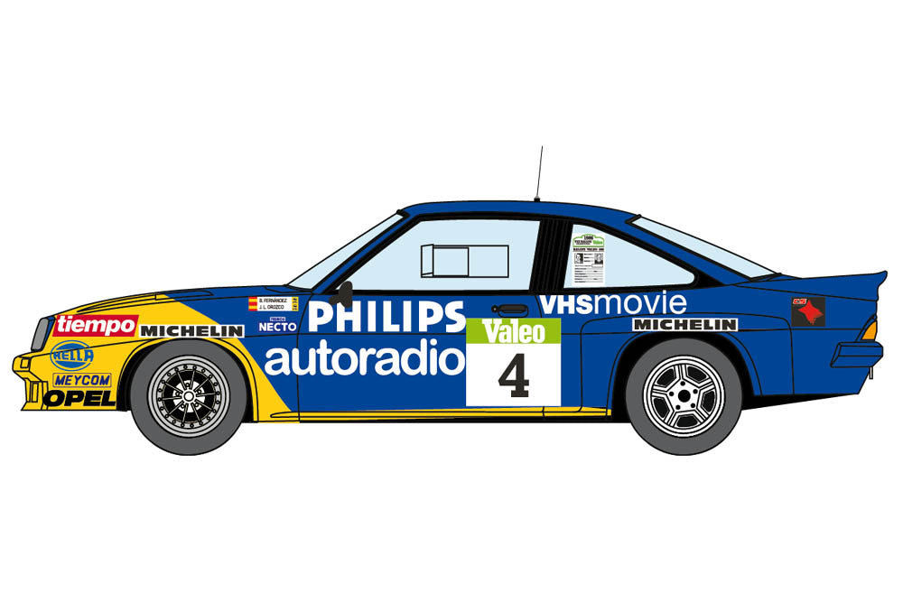 Decalcas Opel Manta 400 Group B 1:24 - GPmodeling
